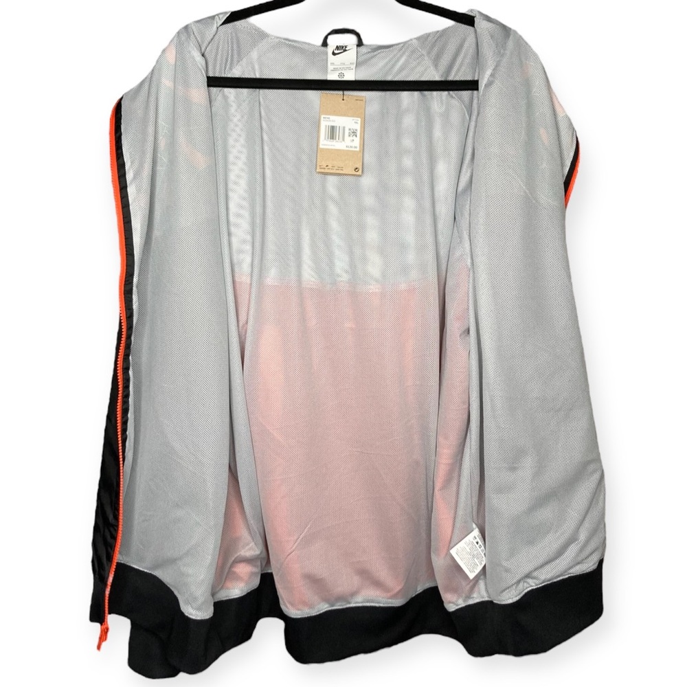 🌼SALE🌼 Nike 2XL XXL Go The Extra Smile Windbreaker Anorak Jacket DQ3526 010 - Picture 6 of 16